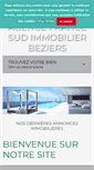 Mobile Screenshot of beziers-immobilier.eu